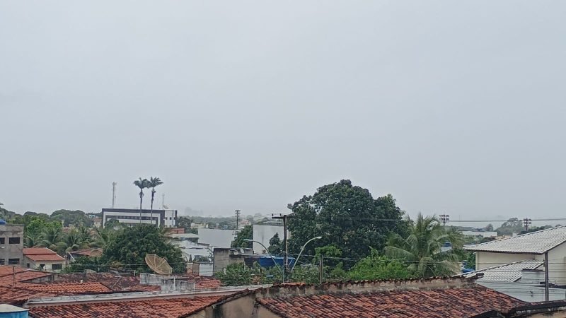 Chuva marca a manhã desta segunda em Palmeira dos 